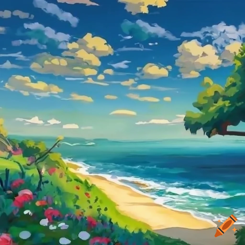 Ghibli Mural Hayao Miyazaki Artwork Canvas Prints