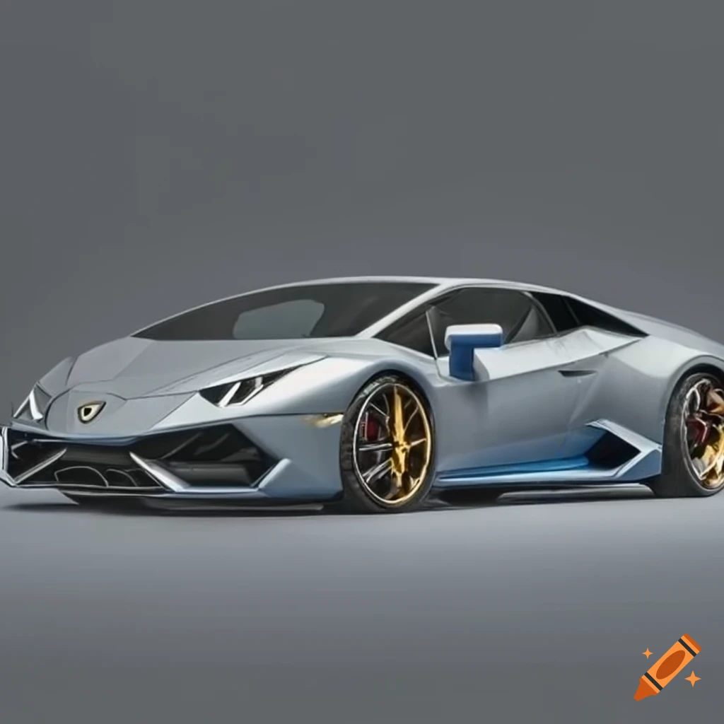 A huracan colored in grey