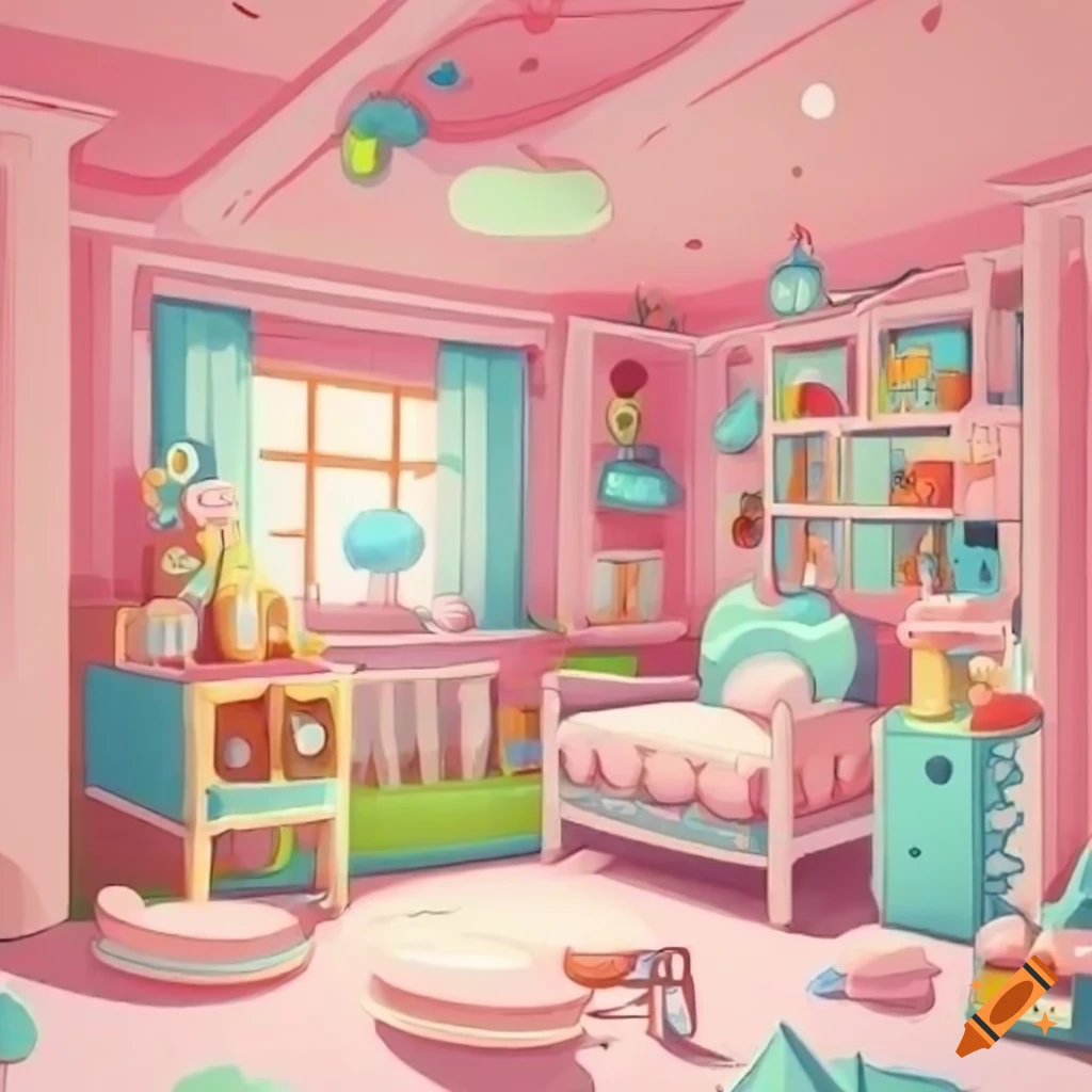 Girls Room Wall Decor Cartoon Wall Decals Removable Vinyl Cute Anime Wall  Stickers for Melody Wall Art Nursery Baby Girls Bedroom Wall Decor :  Amazon.ae: Baby Products