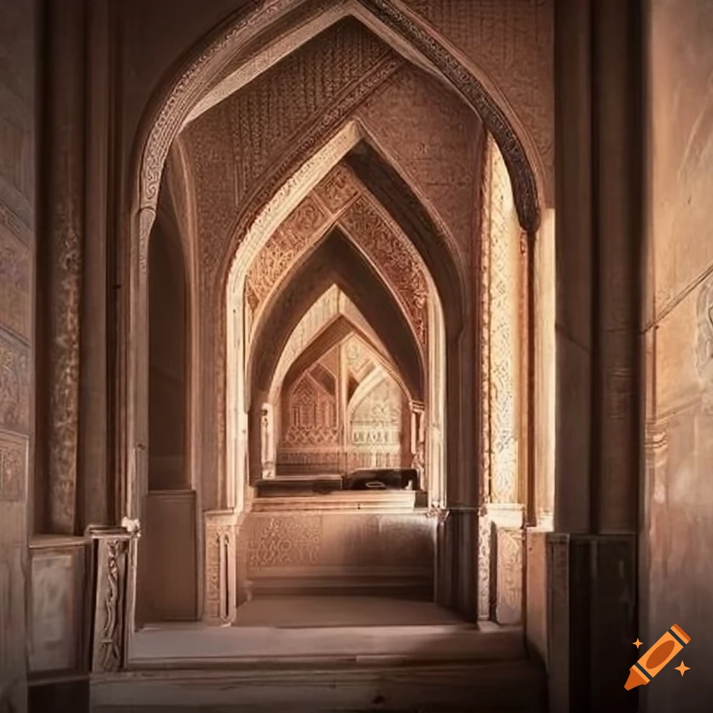 Classic islamic madrasah on Craiyon