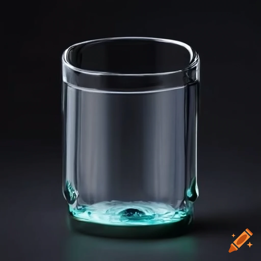 Glass with holder on Craiyon