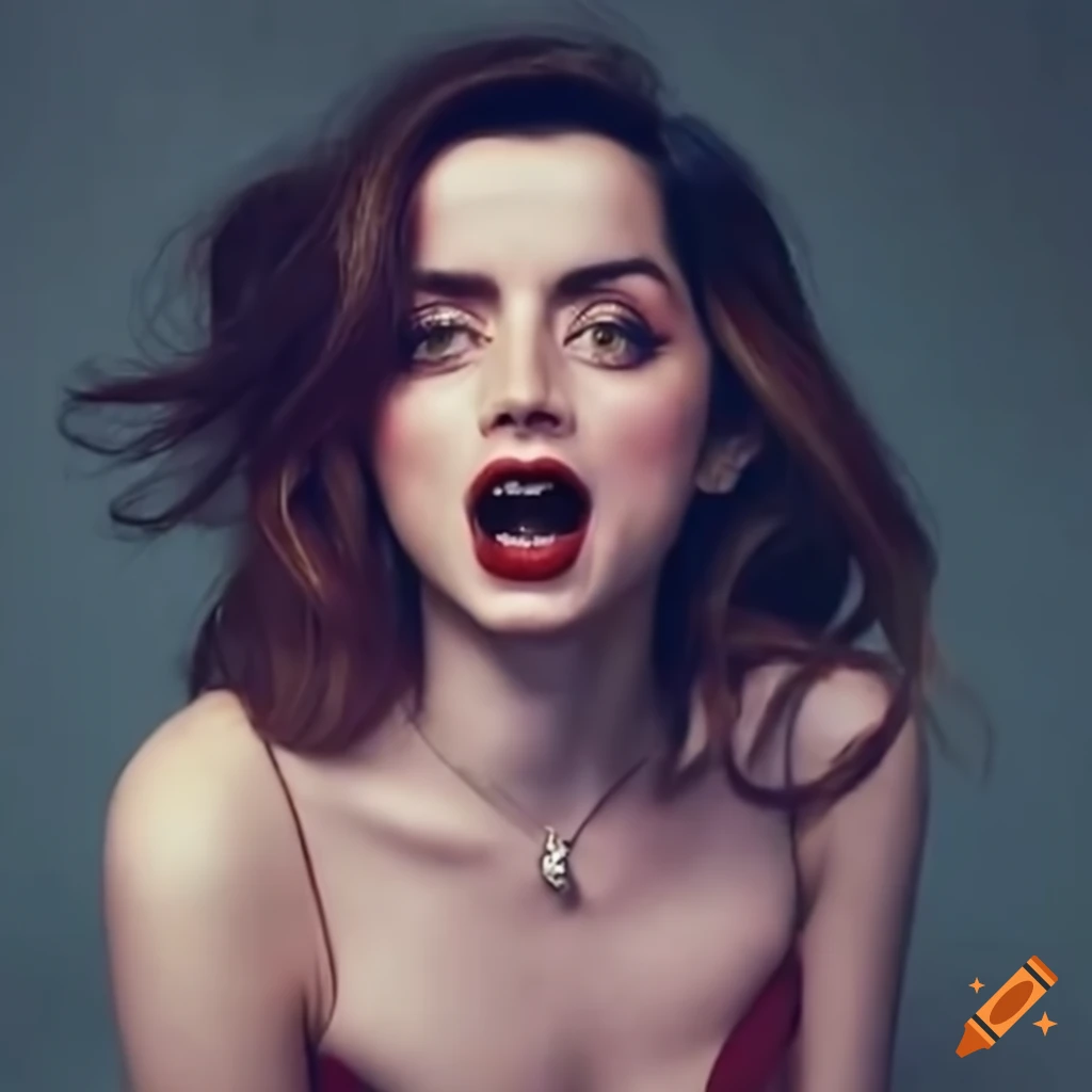 Ana de armas laughing diabolically