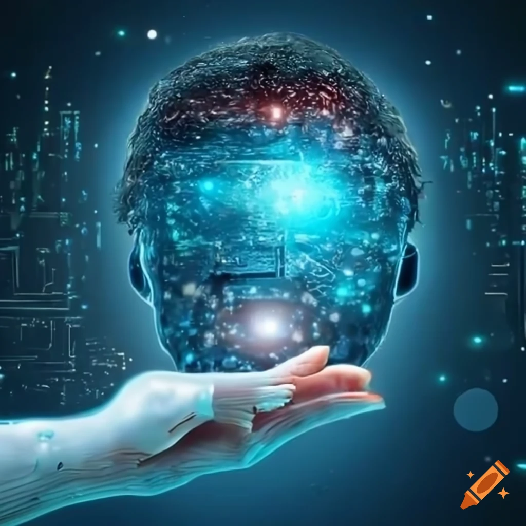 Create an image of the impact of ai on communication