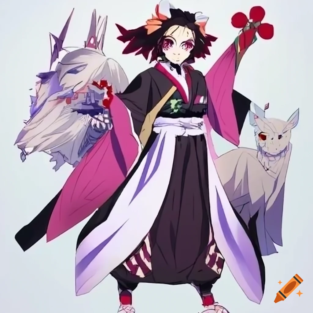 Can you make clothing for this oc of the universe of the anime kimetsu no  yaiba and can you make it really close and detailed to the anime? name:  setsuna kamisato backstory