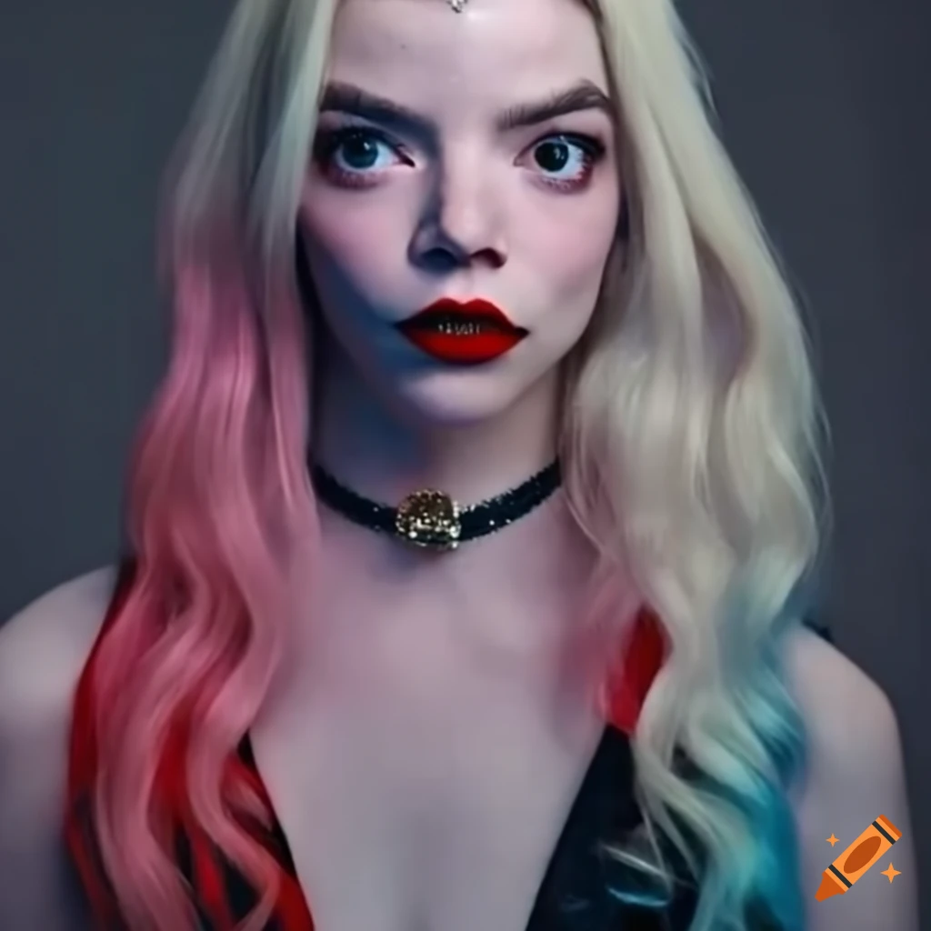 This Look At Anya Taylor-Joy As Harley Quinn Is Stunning