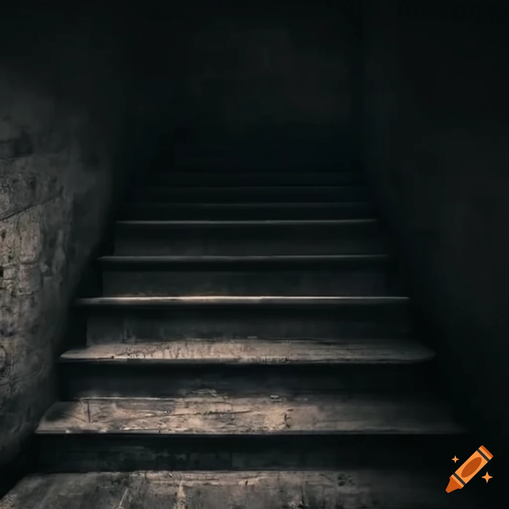 dark staircase