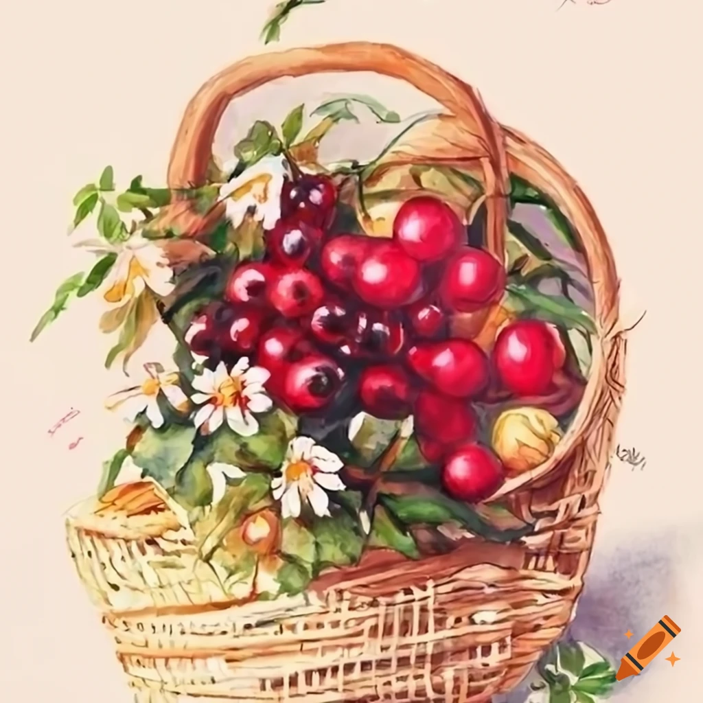 Buy Floral 2 Tier Fruit Basket Online at Best Price in India - Nestroots