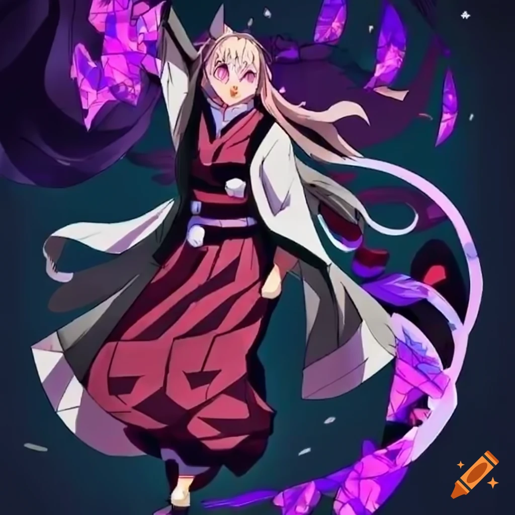 Can you make clothing for this oc of the universe of the anime kimetsu no  yaiba and can you make it really close and detailed to the anime? name:  setsuna kamisato backstory