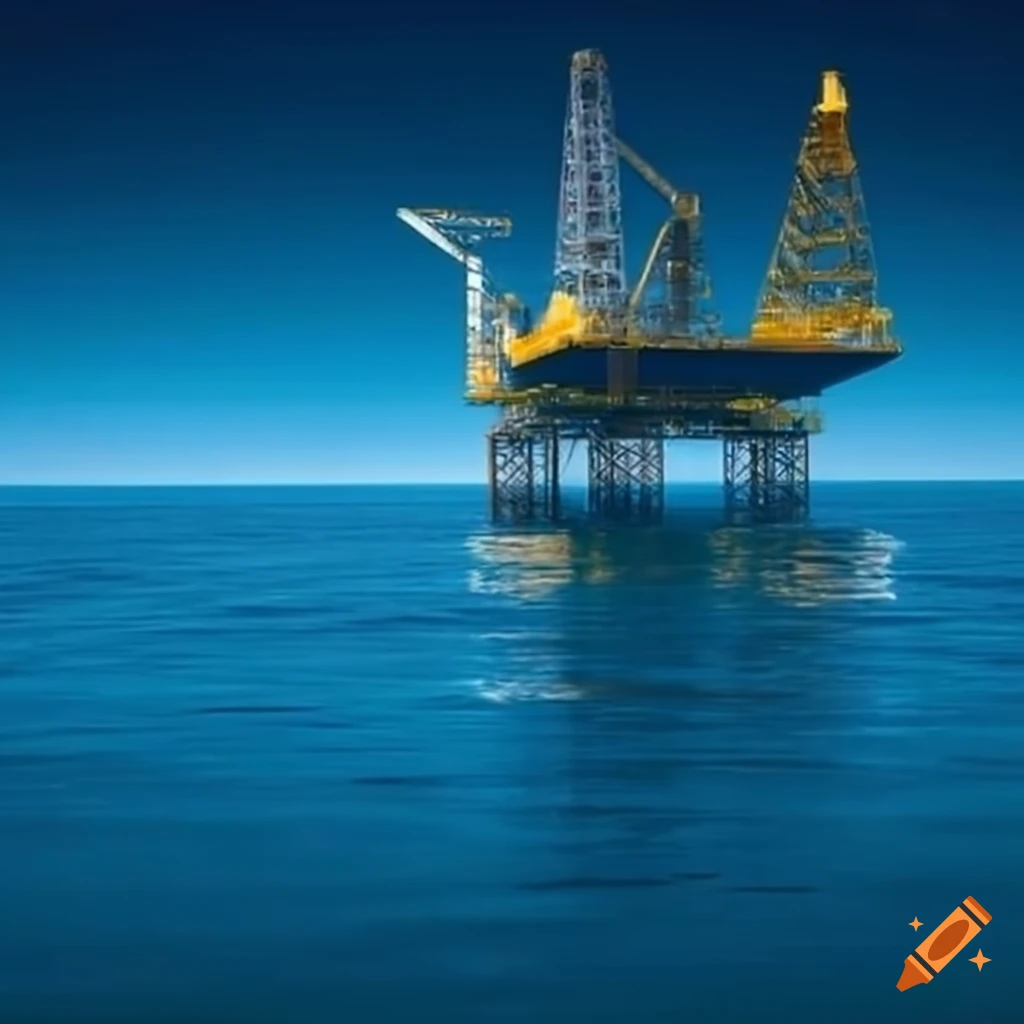 clipart oil platform