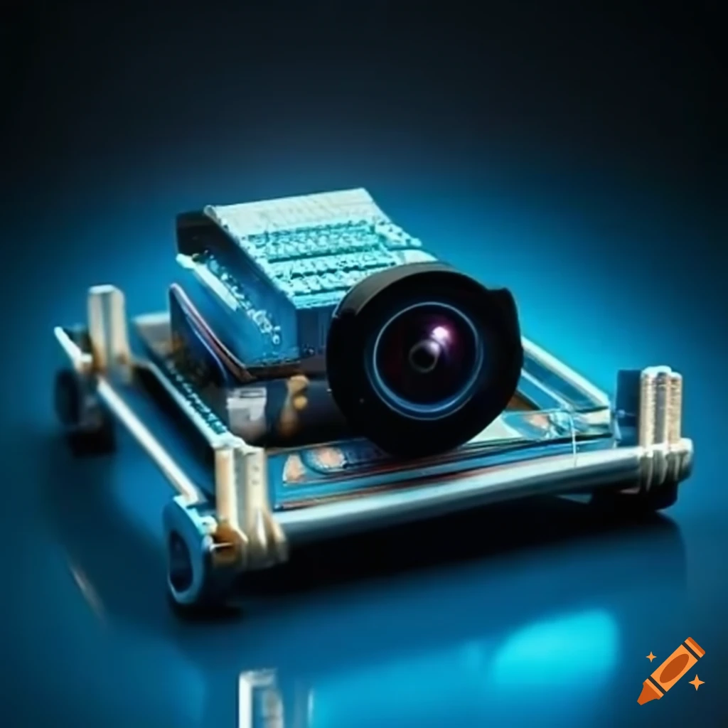 Arduino ev car with security camera on Craiyon
