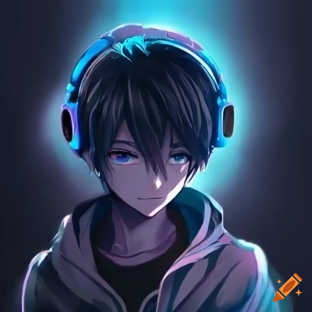 anime girl wearing headphones - AI Generated Artwork - NightCafe Creator-demhanvico.com.vn