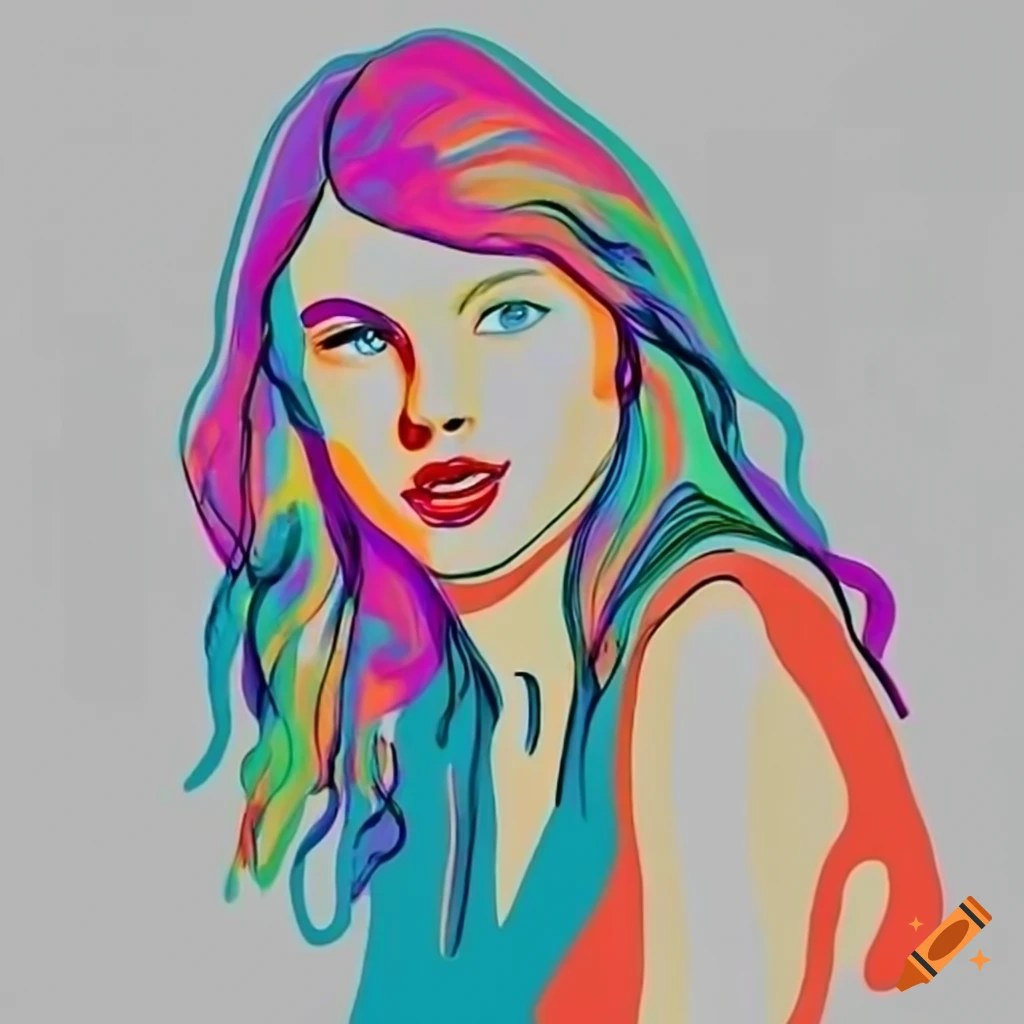 Taylor Swift - Charlee's Drawing - Paintings & Prints, Entertainment,  Music, Country - ArtPal