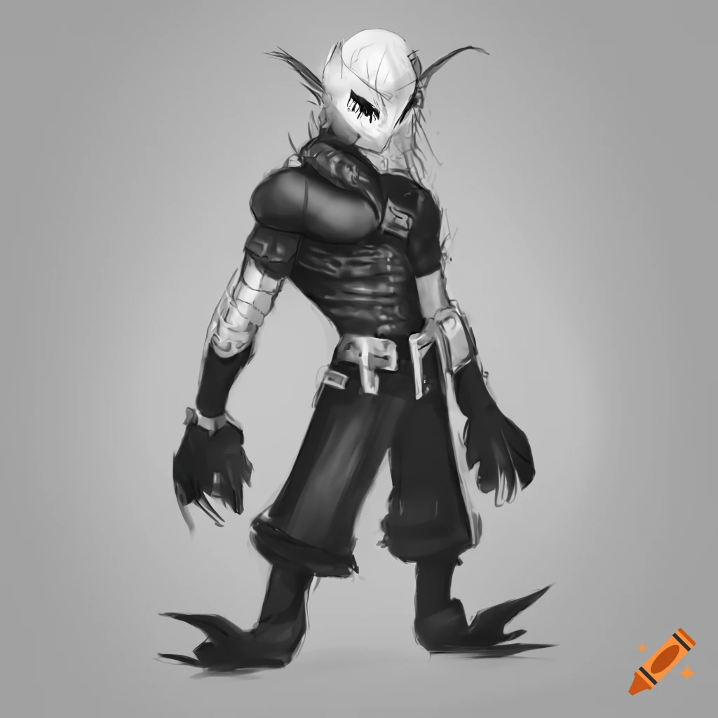 Splatt,character,fullbody on Craiyon