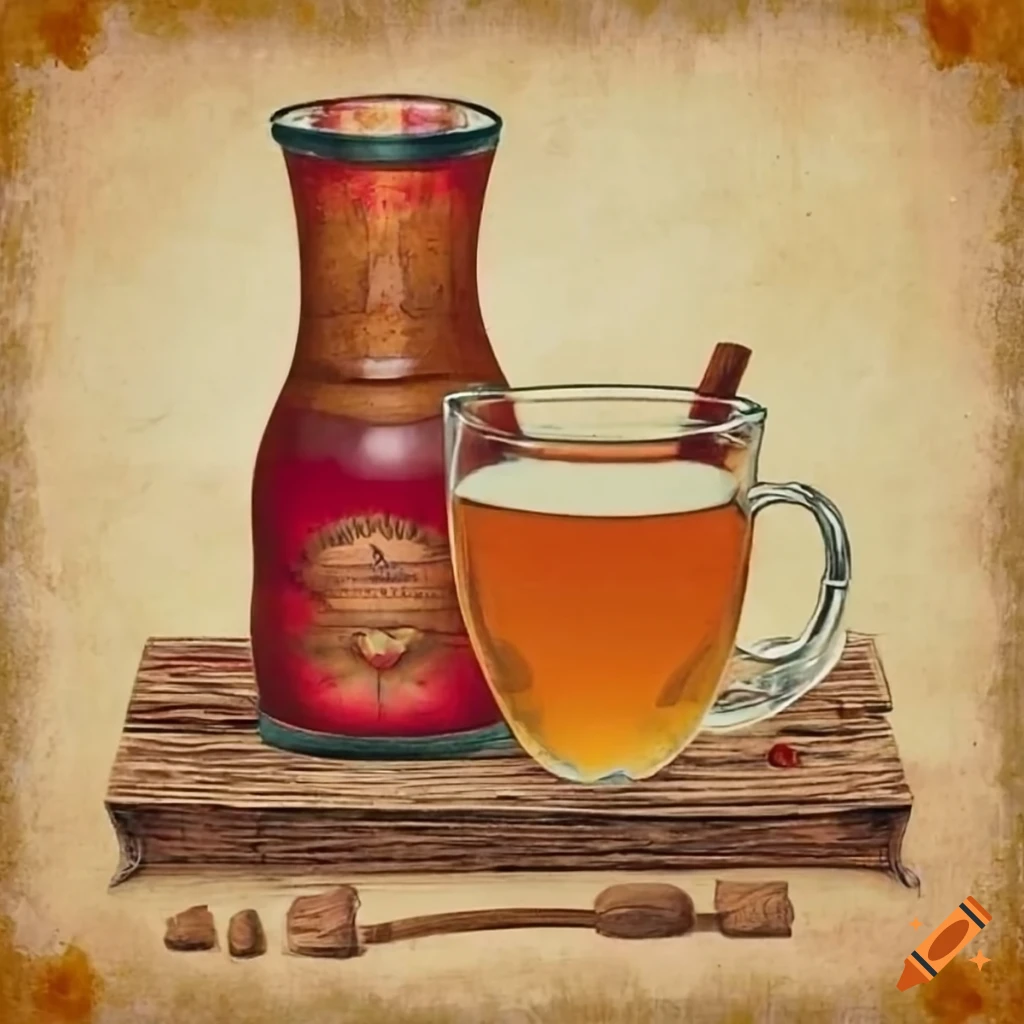 Old western style poster for homemade apple cider
