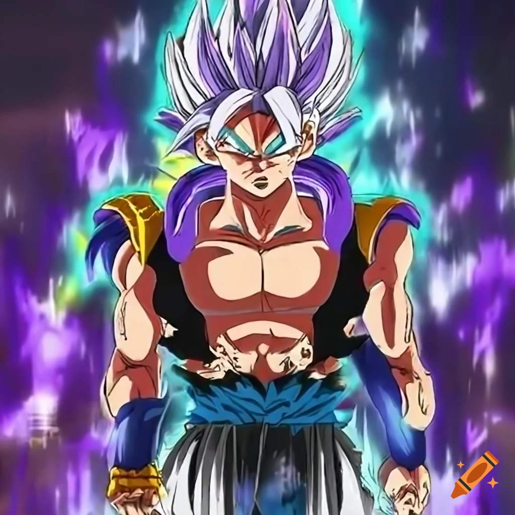 Ultra instinct 3 goku with white ssj3 hair on Craiyon