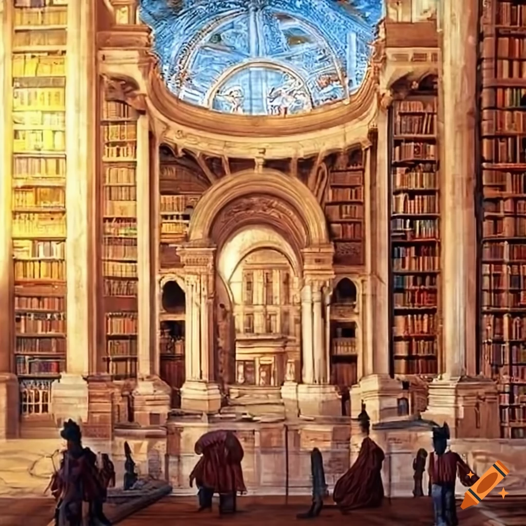 The great library of alexandria