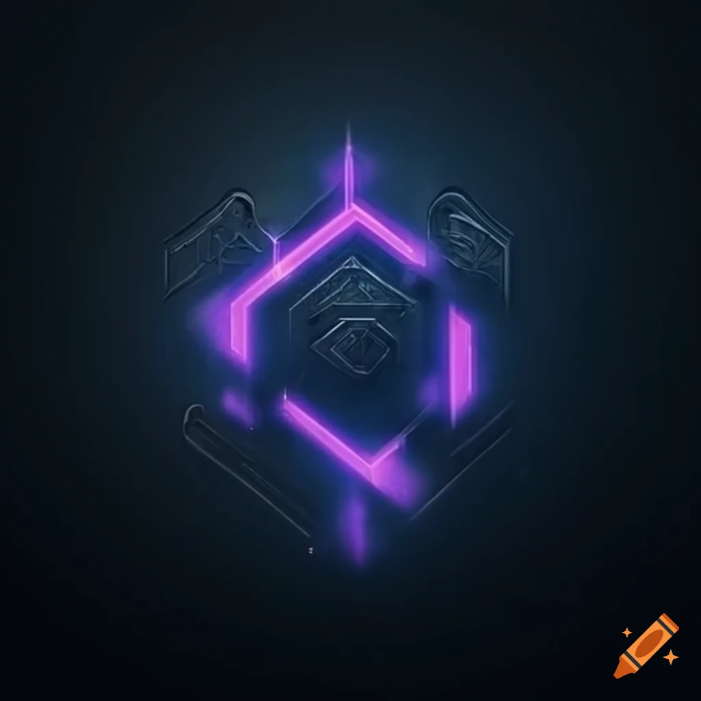 A Futuristic Logo Inspired By Diablo 4 Game Series