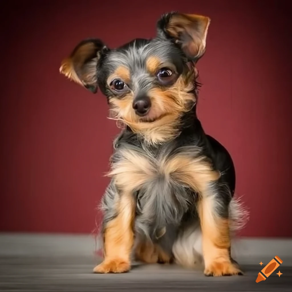 Russian Toy Terrier And Yorkshiren
