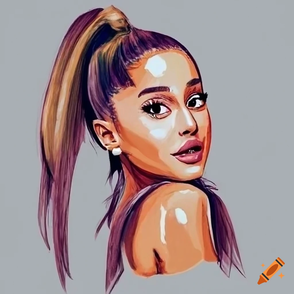 Ariana Grande-Drawing by devingmp on DeviantArt