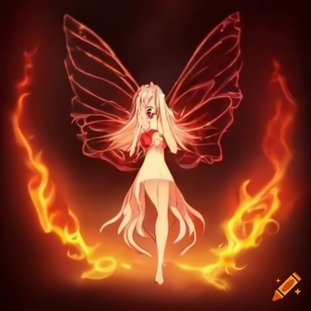 Fire Fairy On Craiyon