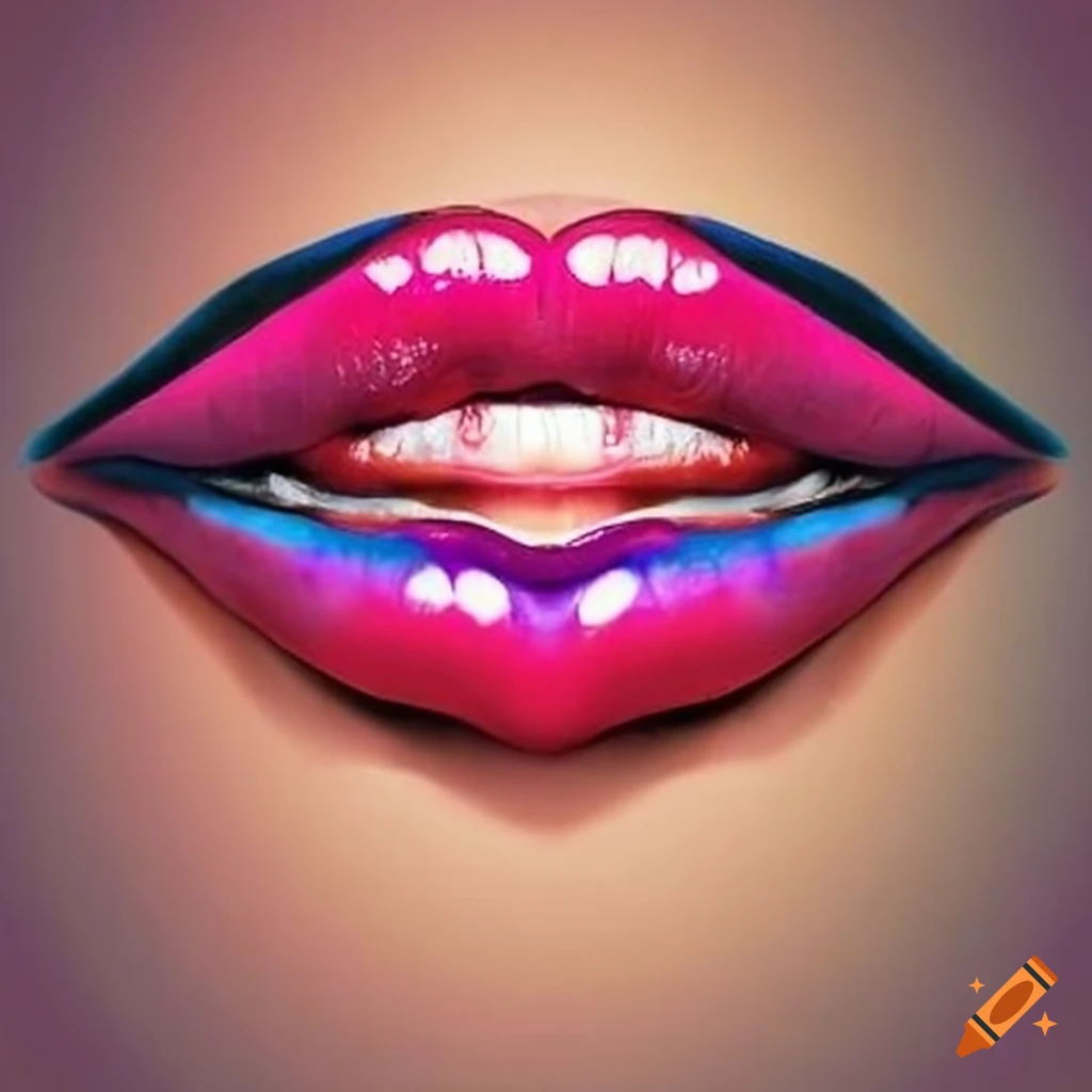 ArtStation - Glossy lips