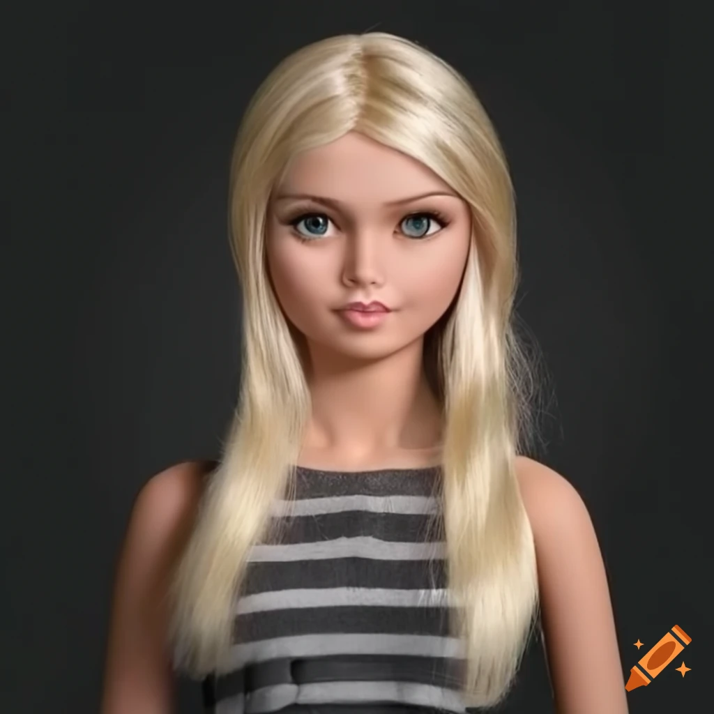 American Girl Long Hair in Blonde