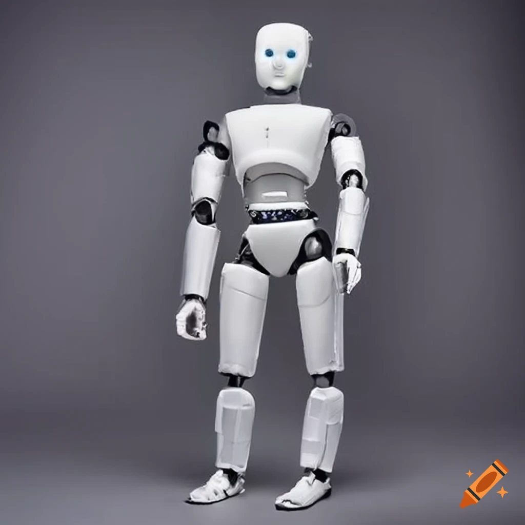 Action figure body humanoid robot helpers
