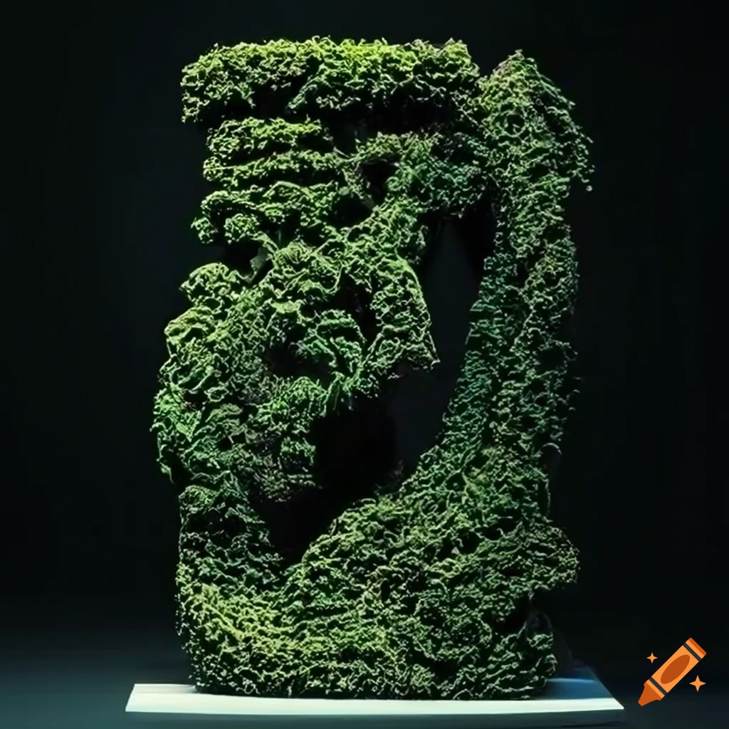 Sculpture-style of hd hedge maze game, stunning focal-depth, masterful ...