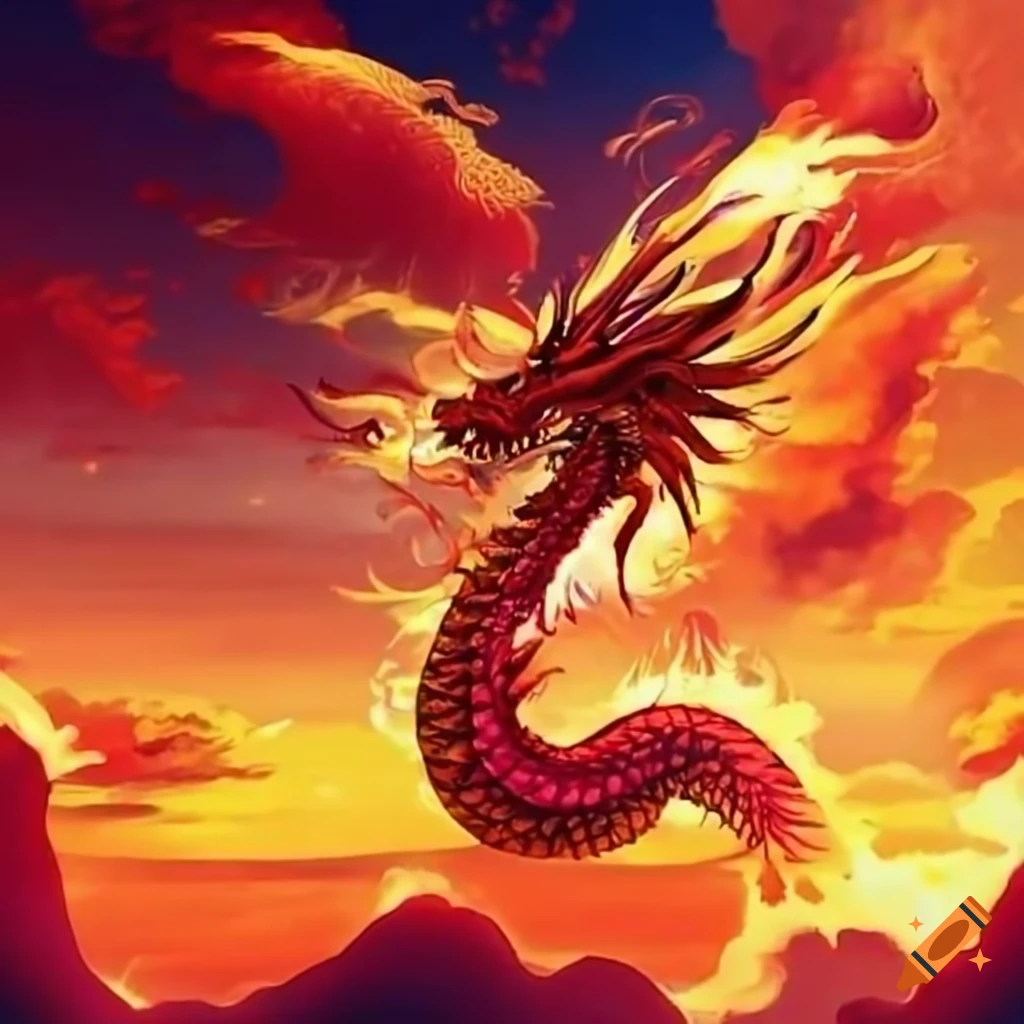 chinese fire dragons