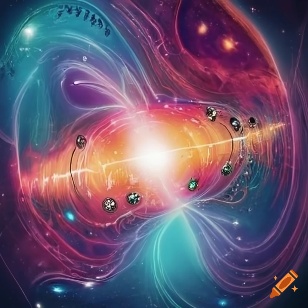 Sound echo within universe on Craiyon