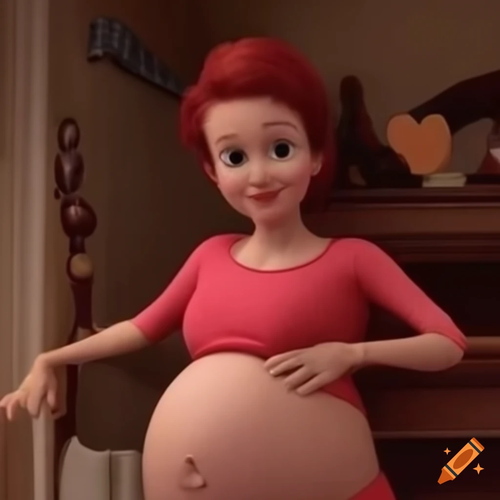 Pregnant Pixar Mom On Craiyon