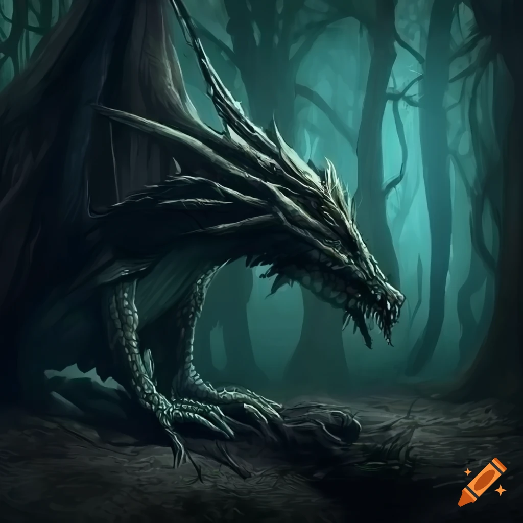 creepy dragon