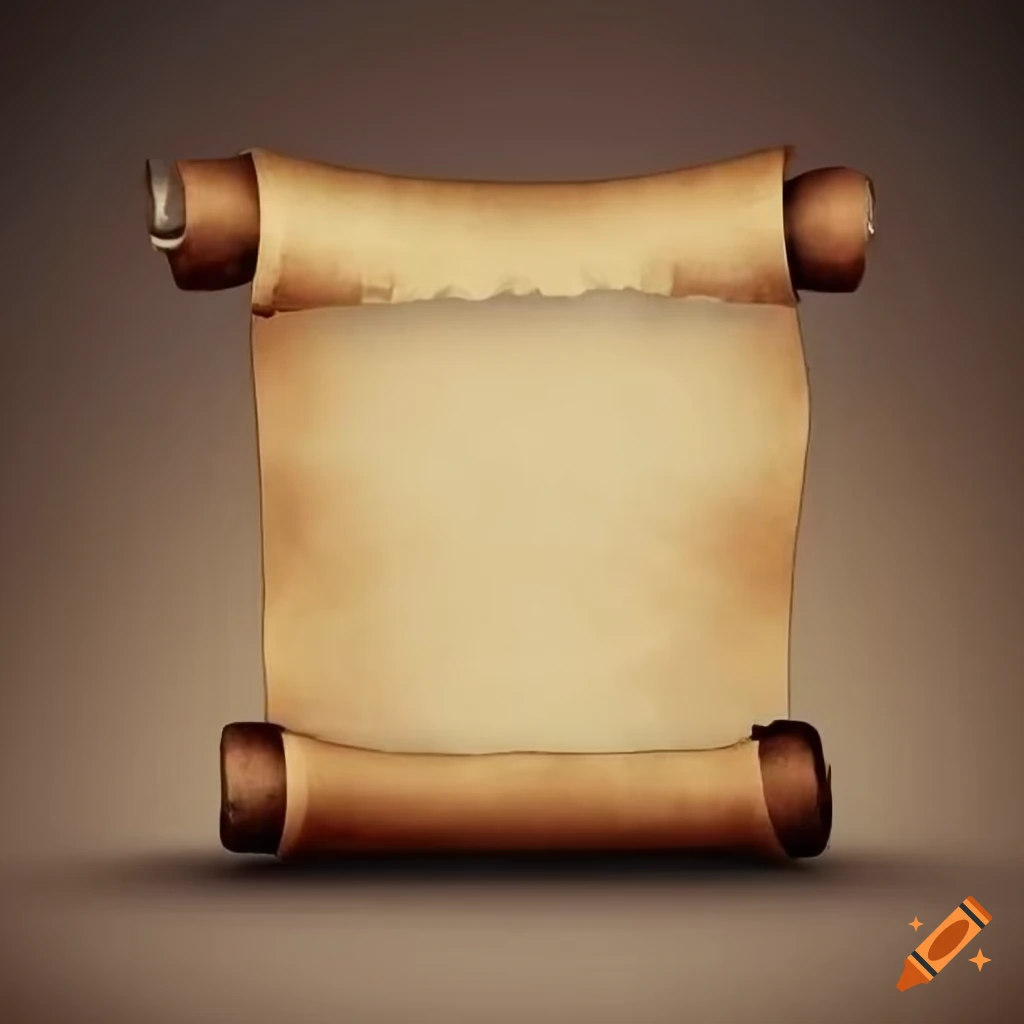 Old Parchment Paper Scroll Stock Photo, Picture and Royalty Free