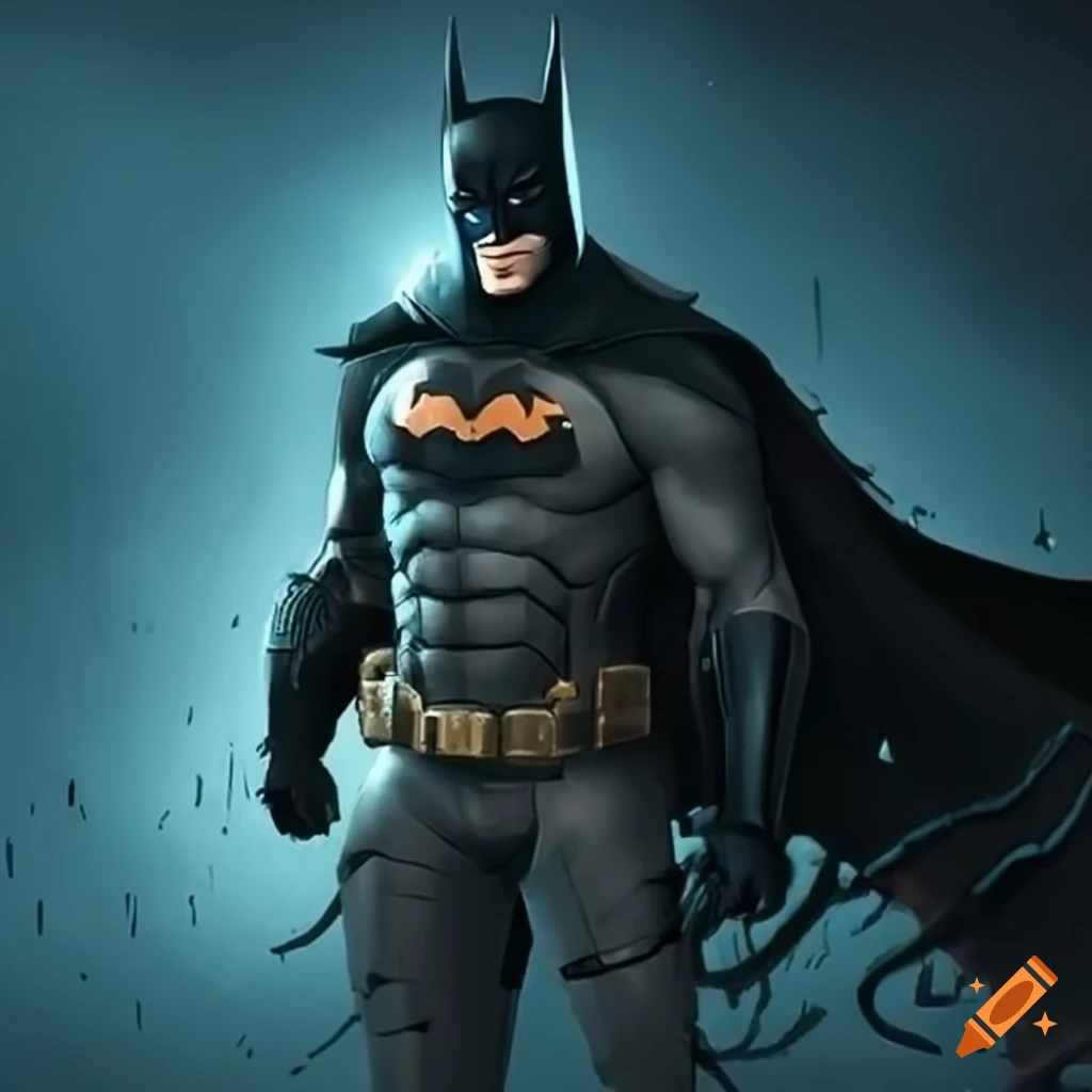 Futuristic batman on Craiyon