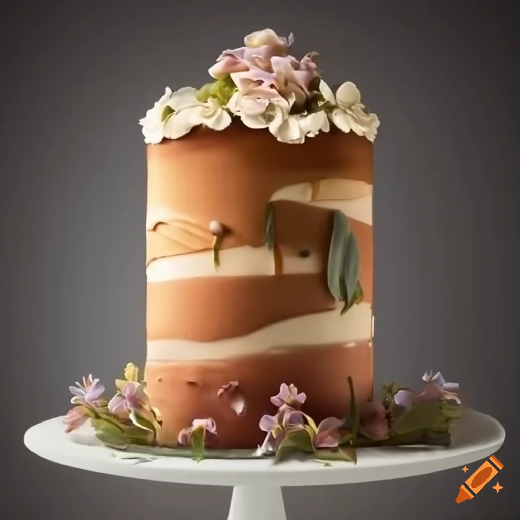 Celebration Bithday Wedding Tall Cake Decorated Stock Photo 1514685935 |  Shutterstock
