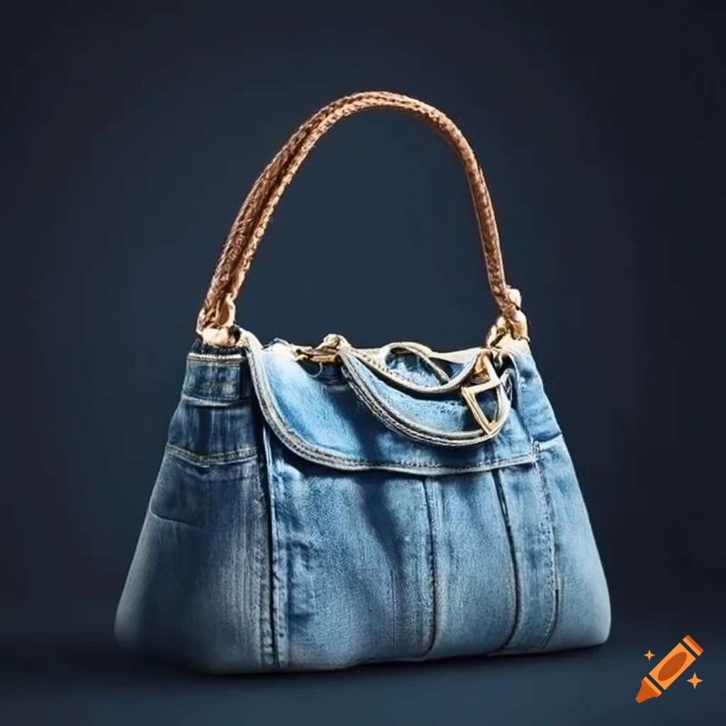 Denim Handle Bag at Rs 1250/unit | Mayapuri | New Delhi | ID: 4263630630