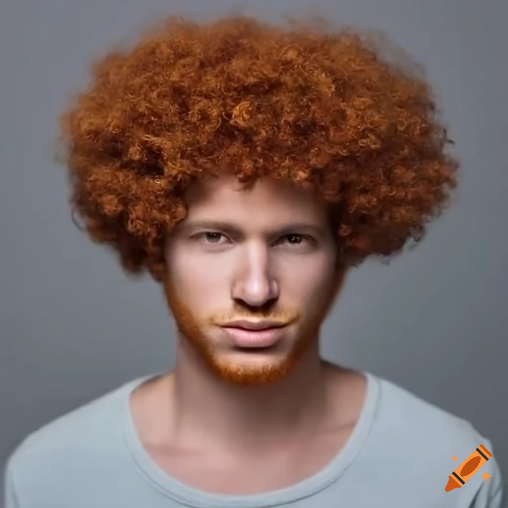 curly redhead male        <h3 class=