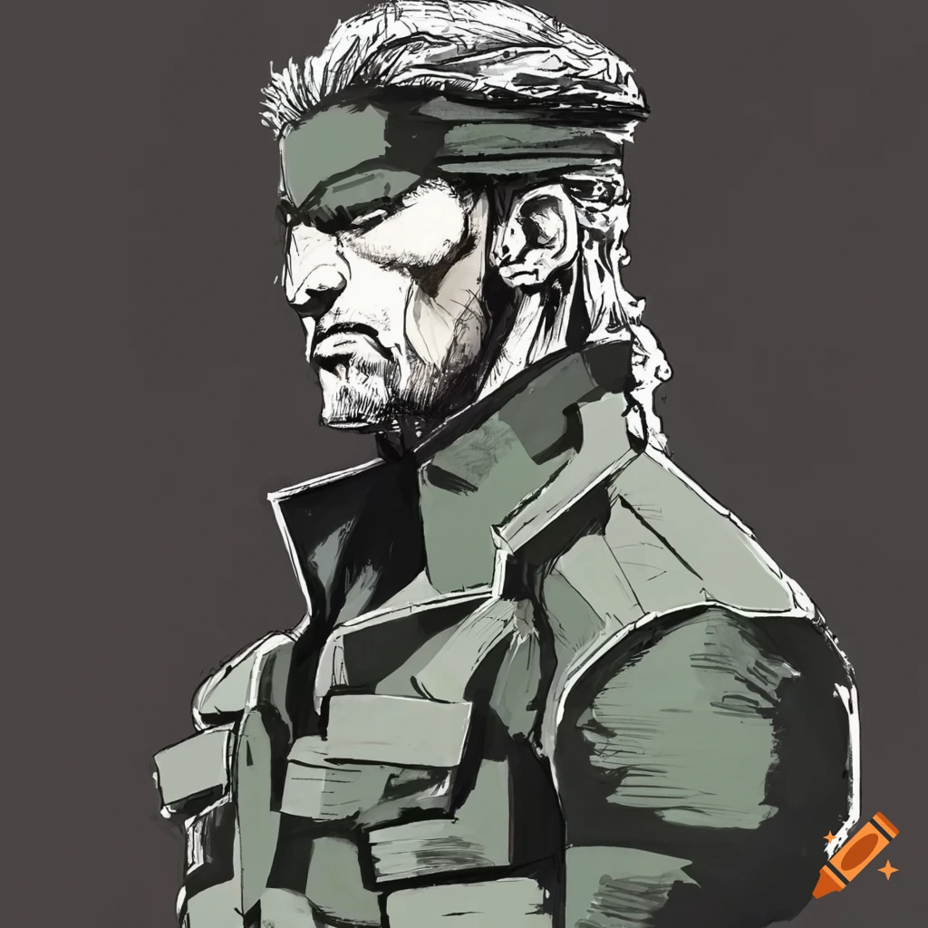 Metal Gear Solid. Solid Snake | Snake metal gear, Metal gear, Metal gear  solid