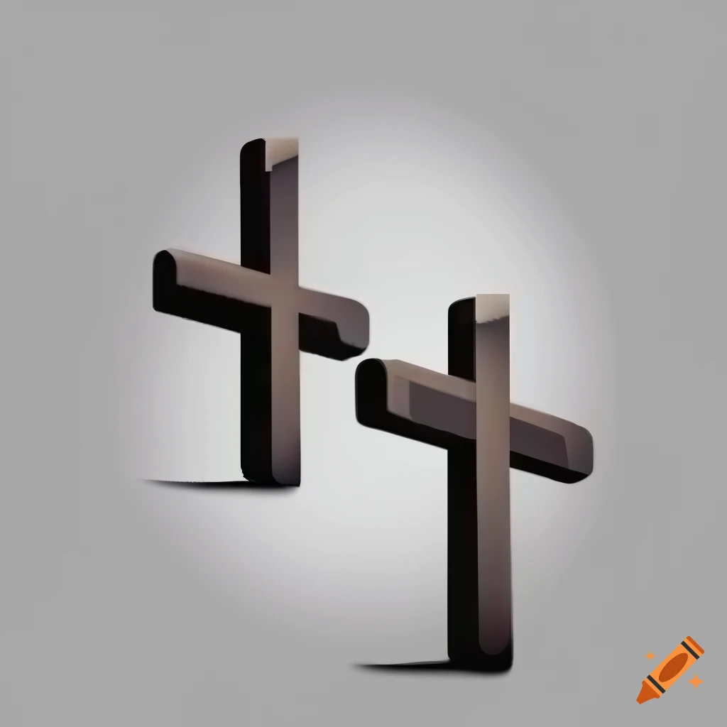 Cross clipart on Craiyon