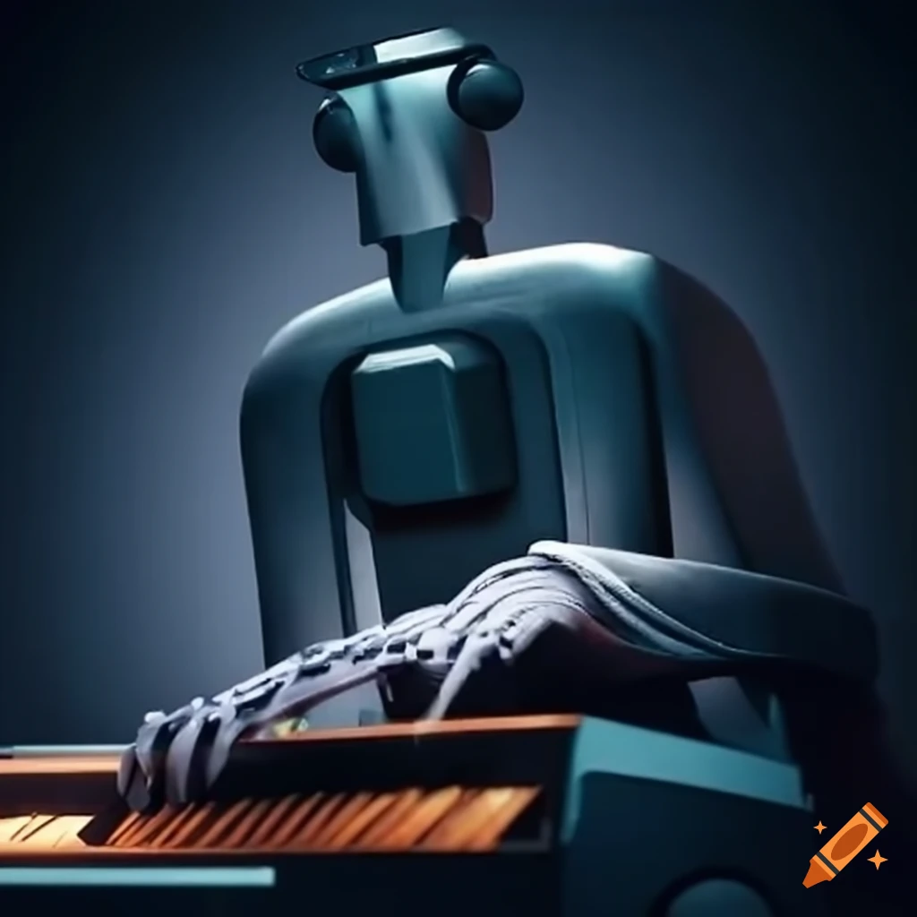 Industrial machine that creates musical notes