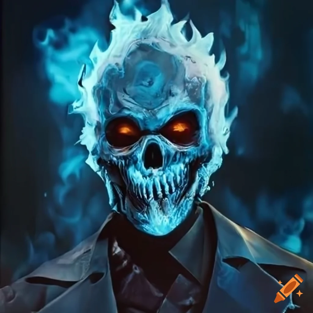 Colour Pencil Drawing - Ghost Rider ( Nicolas Cage ) - YouTube