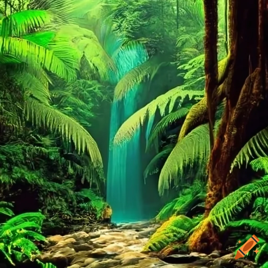 beautiful tropical rainforest wallpaper