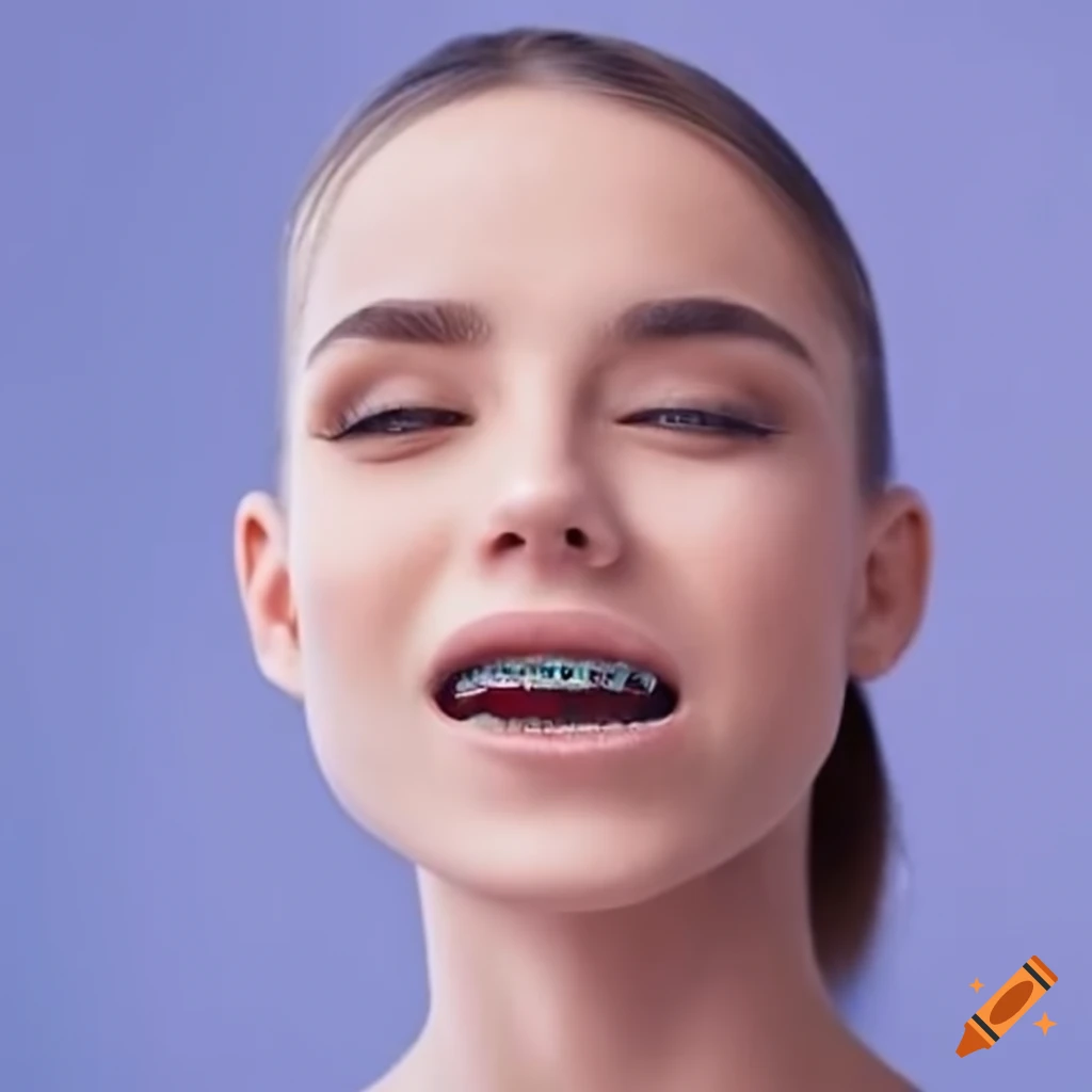 Orthodontic appliance for correcting jaw alignment and bite on Craiyon