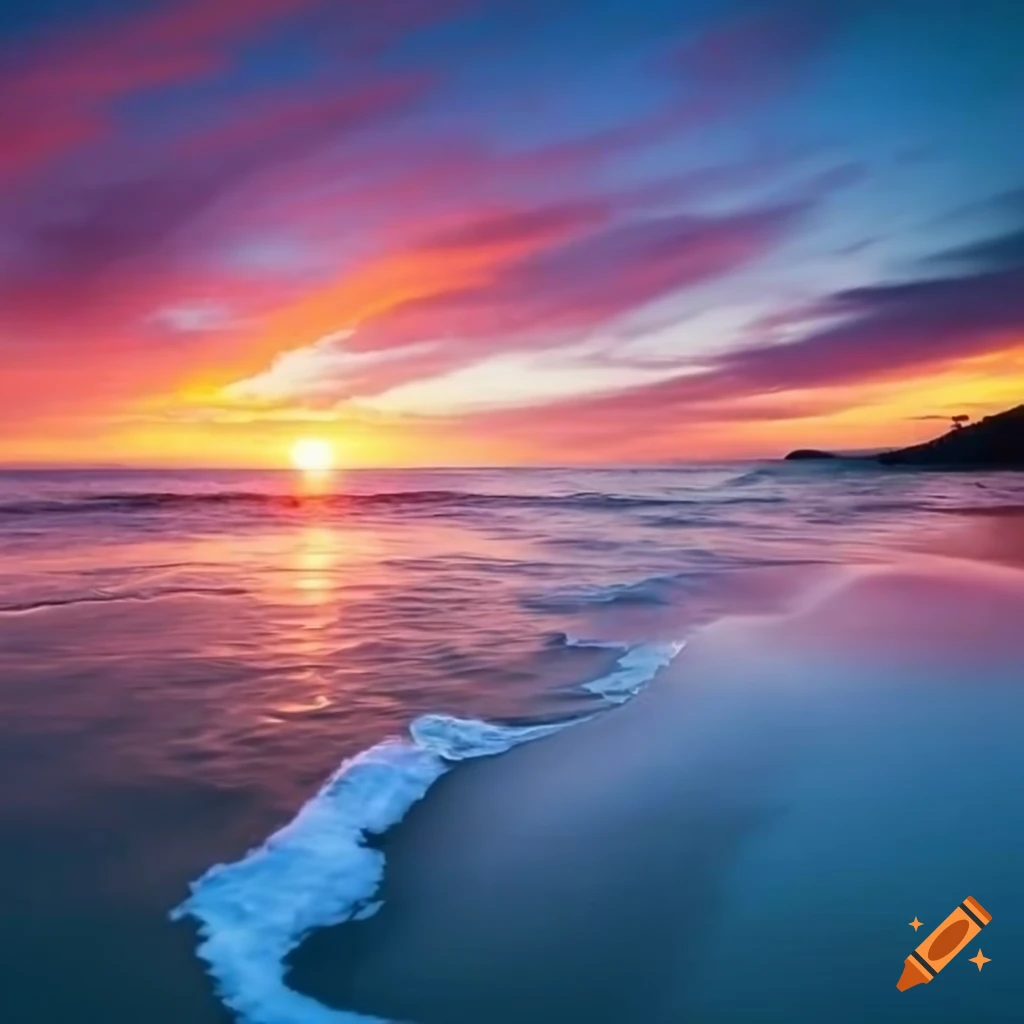 beach sunset wallpapers high resolution