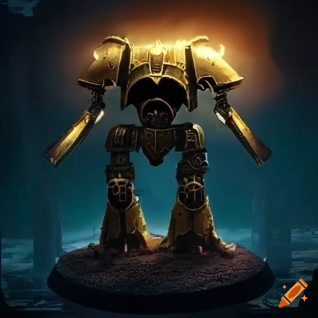 Warhammer 40000 titan on Craiyon