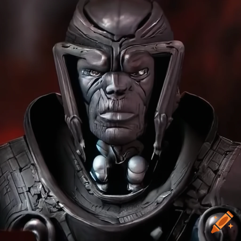 An incredibly detailed photo-realistic render of baron karza from the