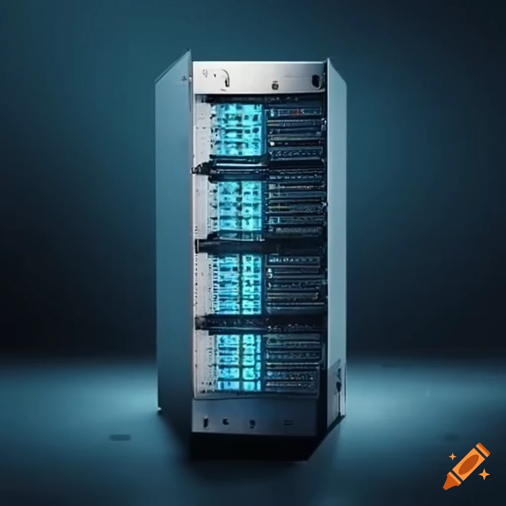 Powerful Server Machine on Craiyon