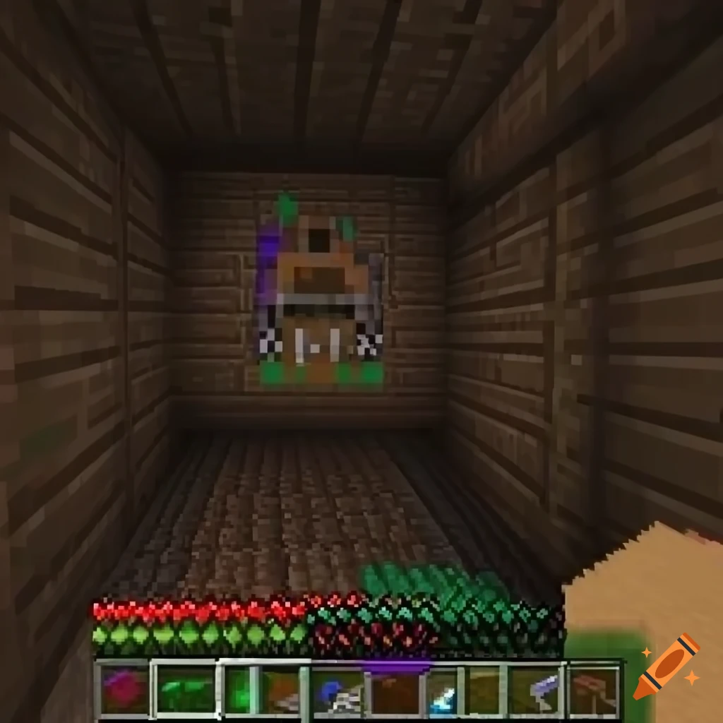 Minecraft inventory files on Craiyon