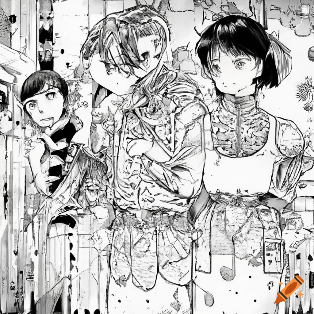 the promised neverland manga panel] in 2023