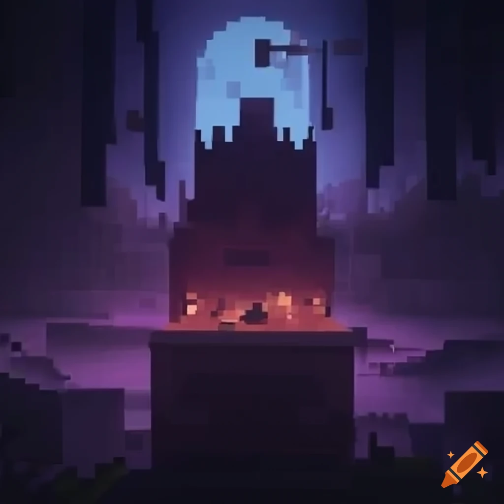The End Background Minecraft